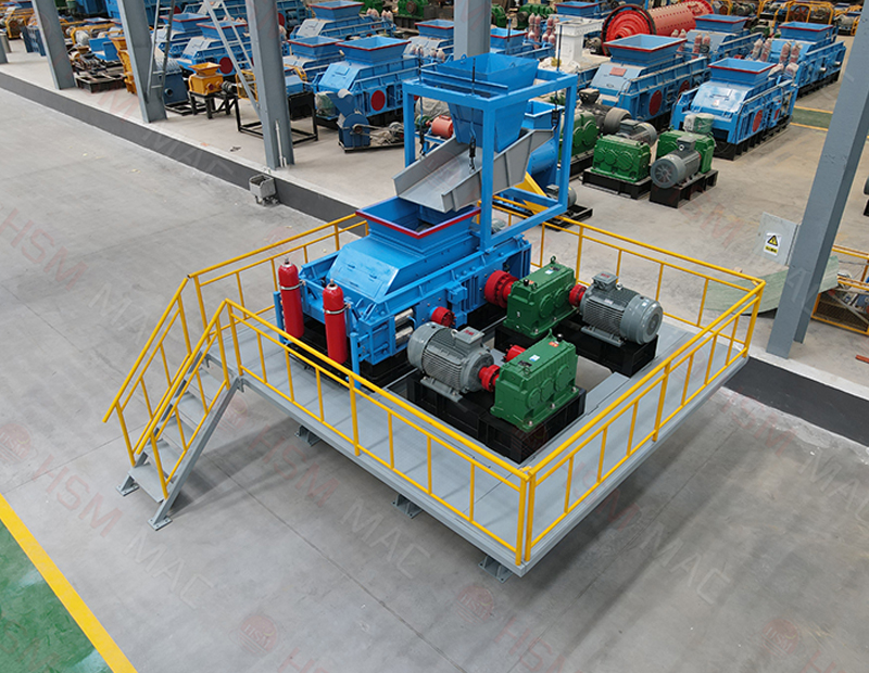 液壓式對輥破碎機